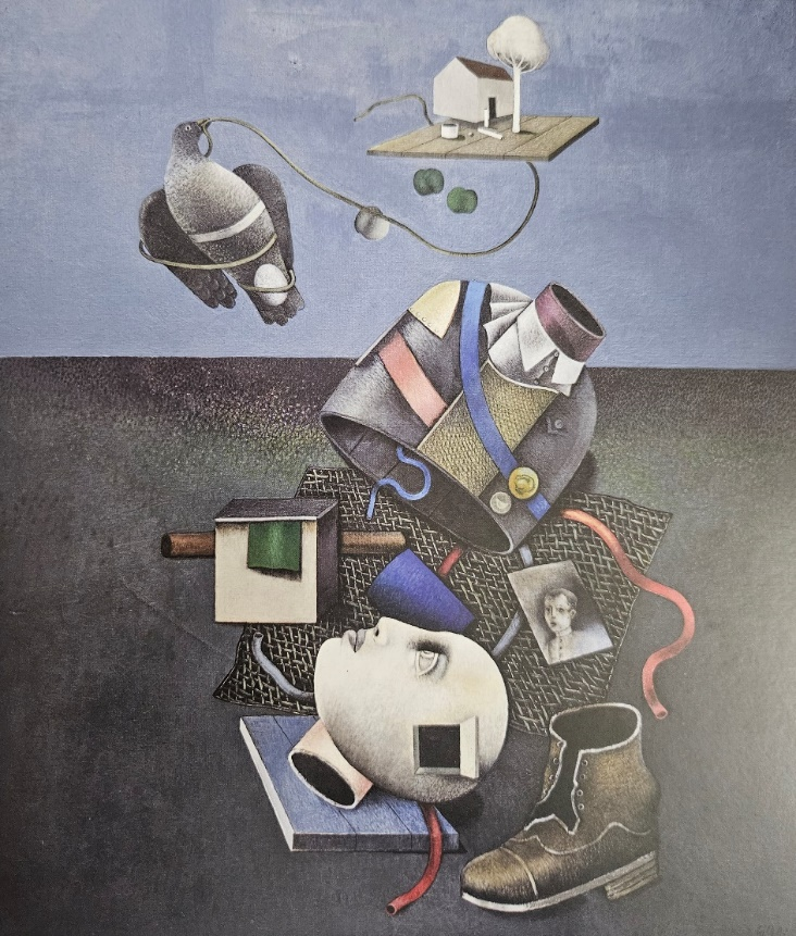 Đokaj Đeljoš, generalno poprsje, ulje na platnu